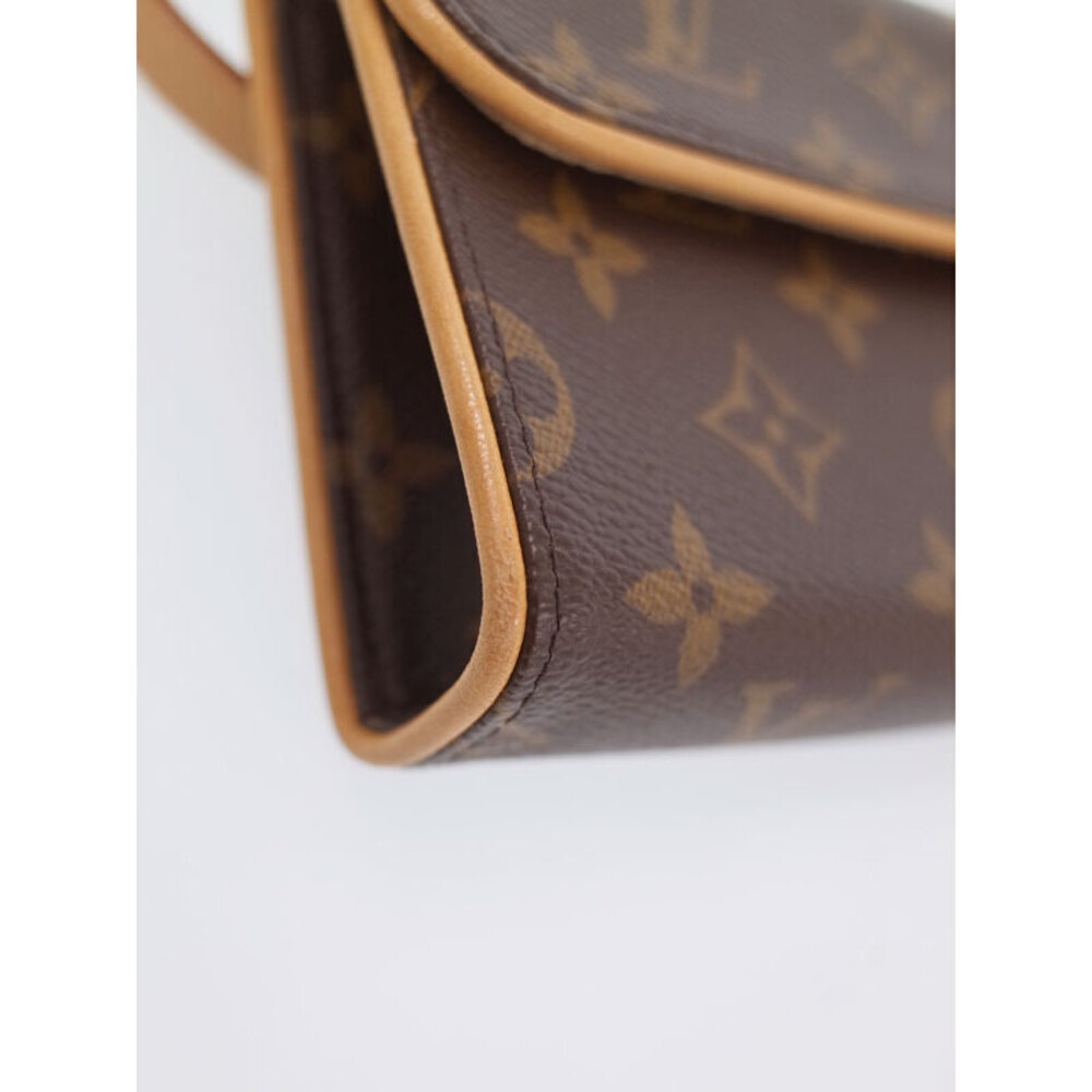 Louis Vuitton Monogram Leather Brown Pochette Florentine Waist Pouch - Picture 4 of 9